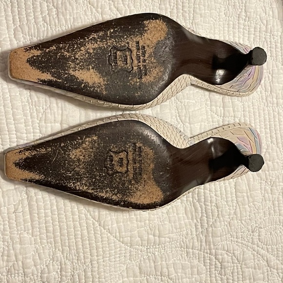 Stuart Weitzman. Rainbow coloured Python - Picture 3 of 4